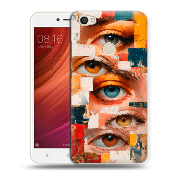 Силиконовый чехол на Xiaomi RedMi Note 5A Pro с принтом Модный принт
