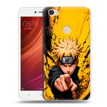 Силиконовый чехол на Xiaomi RedMi Note 5A Pro с принтом Naruto Наруто Силиконовый чехол на Xiaomi RedMi Note 5A Pro с принтом Naruto Наруто