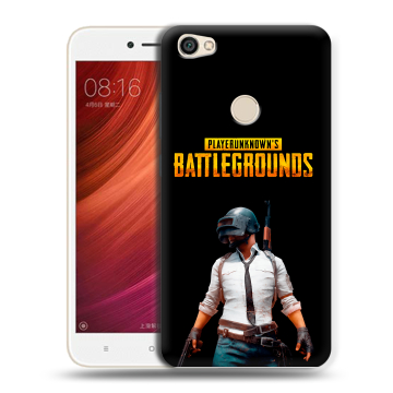 Силиконовый чехол на Xiaomi RedMi Note 5A Pro с принтом PUGB ПАГБ Силиконовый чехол на Xiaomi RedMi Note 5A Pro с принтом PUGB ПАГБ