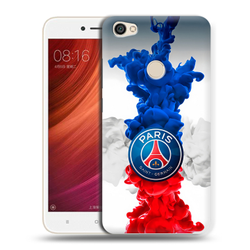 Силиконовый чехол на Xiaomi RedMi Note 5A Pro с принтом PSG ПСЖ
