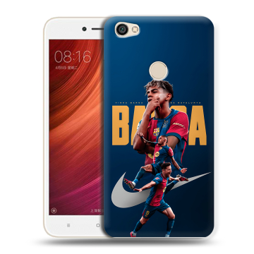 Силиконовый чехол на Xiaomi RedMi Note 5A Pro с принтом Барселона Barca Yamal Силиконовый чехол на Xiaomi RedMi Note 5A Pro с принтом Барселона Barca Yamal