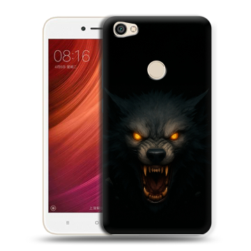 Силиконовый чехол на Xiaomi RedMi Note 5A Pro с принтом Волк