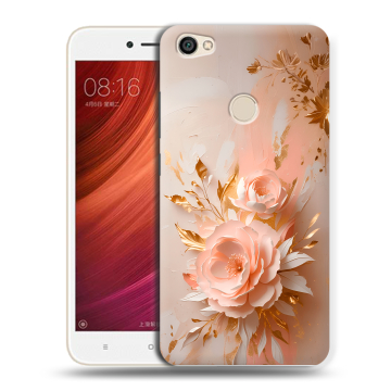 Силиконовый чехол на Xiaomi RedMi Note 5A Pro с принтом женский
