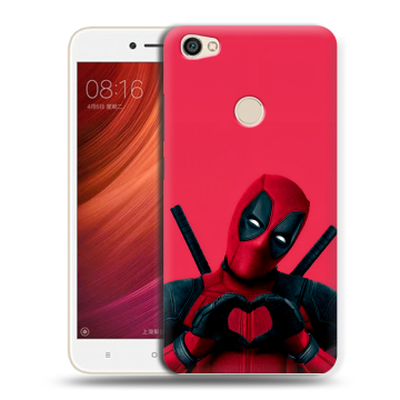 Силиконовый чехол на Xiaomi RedMi Note 5A Pro с принтом Дедпул Deadpool
