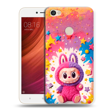 Силиконовый чехол на Xiaomi RedMi Note 5A Pro с принтом Labubu Лабубу Силиконовый чехол на Xiaomi RedMi Note 5A Pro с принтом Labubu Лабубу