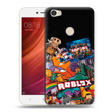 Силиконовый чехол на Xiaomi RedMi Note 5A Pro с принтом Roblox Роблокс Силиконовый чехол на Xiaomi RedMi Note 5A Pro с принтом Roblox Роблокс