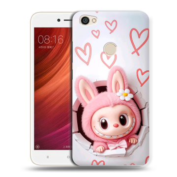 Силиконовый чехол на Xiaomi RedMi Note 5A Pro с принтом Labubu Лабубу Силиконовый чехол на Xiaomi RedMi Note 5A Pro с принтом Labubu Лабубу