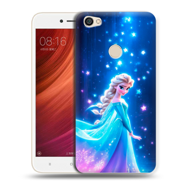 Силиконовый чехол на Xiaomi RedMi Note 5A Pro с принтом Холодное сердце Frozen Силиконовый чехол на Xiaomi RedMi Note 5A Pro с принтом Холодное сердце Frozen