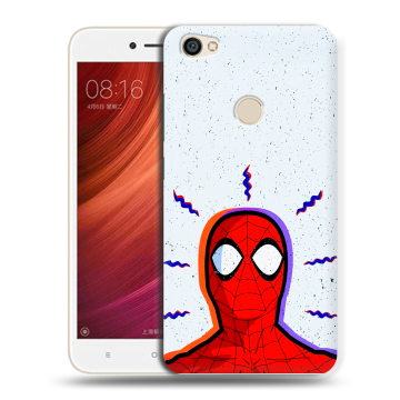 Силиконовый чехол на Xiaomi RedMi Note 5A Pro с принтом Spiderman Человек паук