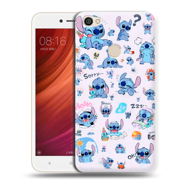 Силиконовый чехол на Xiaomi RedMi Note 5A Pro с принтом Лило и Стич Силиконовый чехол на Xiaomi RedMi Note 5A Pro с принтом Лило и Стич