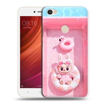 Силиконовый чехол на Xiaomi RedMi Note 5A Pro с принтом Labubu Лабубу Силиконовый чехол на Xiaomi RedMi Note 5A Pro с принтом Labubu Лабубу