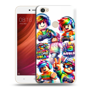 Силиконовый чехол на Xiaomi RedMi Note 5A Pro с принтом Roblox Роблокс Силиконовый чехол на Xiaomi RedMi Note 5A Pro с принтом Roblox Роблокс