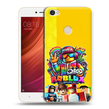 Силиконовый чехол на Xiaomi RedMi Note 5A Pro с принтом Roblox Роблокс Силиконовый чехол на Xiaomi RedMi Note 5A Pro с принтом Roblox Роблокс