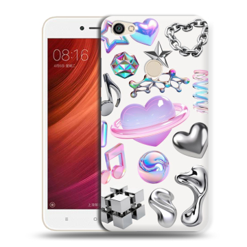 Силиконовый чехол на Xiaomi RedMi Note 5A Pro с принтом Y2K Силиконовый чехол на Xiaomi RedMi Note 5A Pro с принтом Y2K