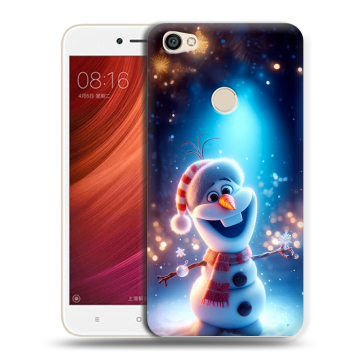 Силиконовый чехол на Xiaomi RedMi Note 5A Pro с принтом Новый год Силиконовый чехол на Xiaomi RedMi Note 5A Pro с принтом Новый год
