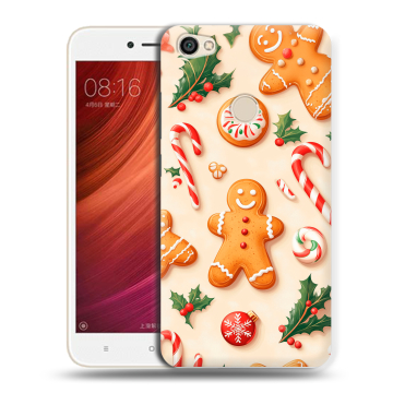 Силиконовый чехол на Xiaomi RedMi Note 5A Pro с принтом Новый год Силиконовый чехол на Xiaomi RedMi Note 5A Pro с принтом Новый год