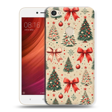 Силиконовый чехол на Xiaomi RedMi Note 5A Pro с принтом Новый год Силиконовый чехол на Xiaomi RedMi Note 5A Pro с принтом Новый год
