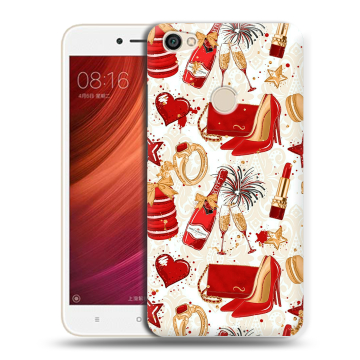 Силиконовый чехол на Xiaomi RedMi Note 5A Pro с принтом Новый год Силиконовый чехол на Xiaomi RedMi Note 5A Pro с принтом Новый год