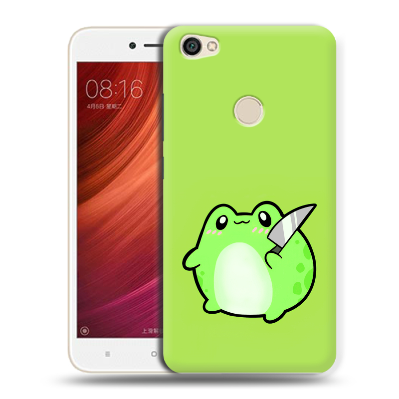 Пластиковый чехол на Xiaomi RedMi Note 5A Pro с принтом Лягушенок Пластиковый чехол на Xiaomi RedMi Note 5A Pro с принтом Лягушенок