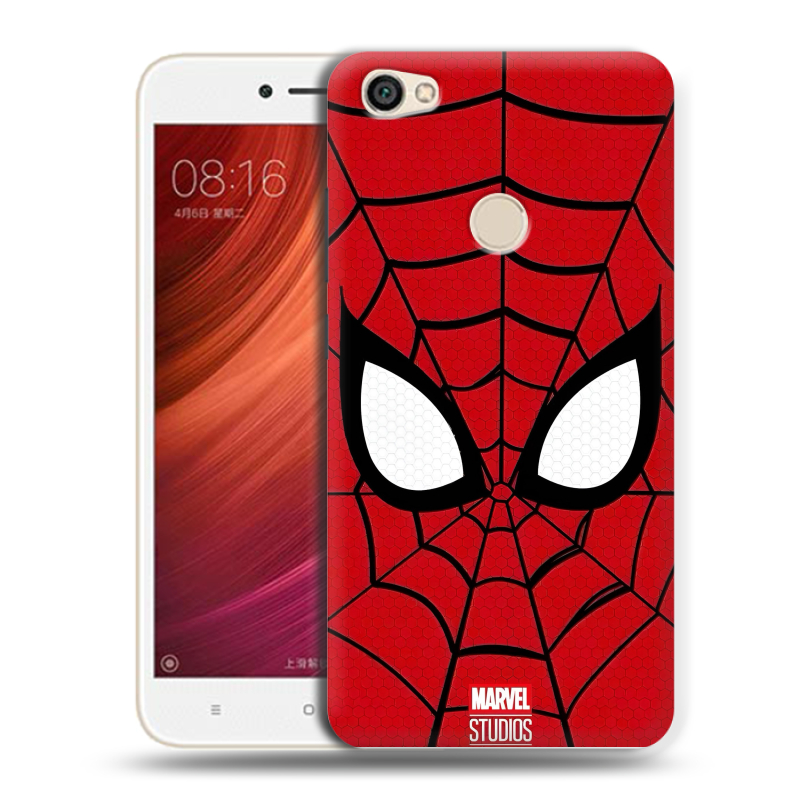 Пластиковый чехол на Xiaomi RedMi Note 5A Pro с принтом человек паук spiderman Пластиковый чехол на Xiaomi RedMi Note 5A Pro с принтом человек паук spiderman