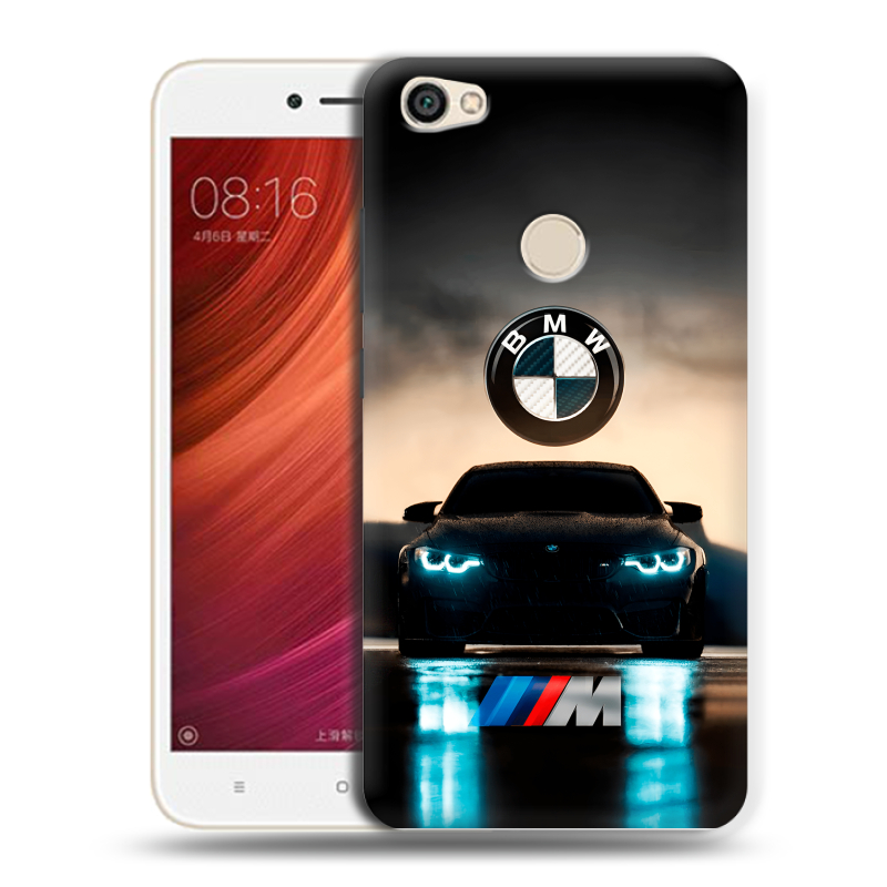 Пластиковый чехол на Xiaomi RedMi Note 5A Pro с принтом БМВ BMW Пластиковый чехол на Xiaomi RedMi Note 5A Pro с принтом БМВ BMW
