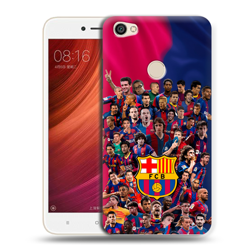 Силиконовый чехол на Xiaomi RedMi Note 5A Pro с принтом Барселона Barcelona Силиконовый чехол на Xiaomi RedMi Note 5A Pro с принтом Барселона Barcelona