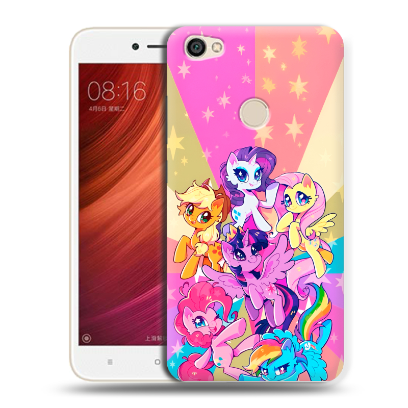 Пластиковый чехол на Xiaomi RedMi Note 5A Pro с принтом My little pony Дружба чудо Пластиковый чехол на Xiaomi RedMi Note 5A Pro с принтом My little pony Дружба чудо