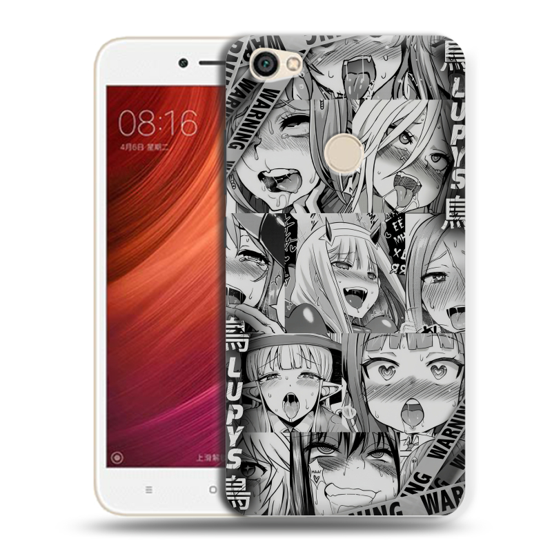 Силиконовый чехол на Xiaomi RedMi Note 5A Pro с принтом Ahegao Ахегао Аниме Силиконовый чехол на Xiaomi RedMi Note 5A Pro с принтом Ahegao Ахегао Аниме