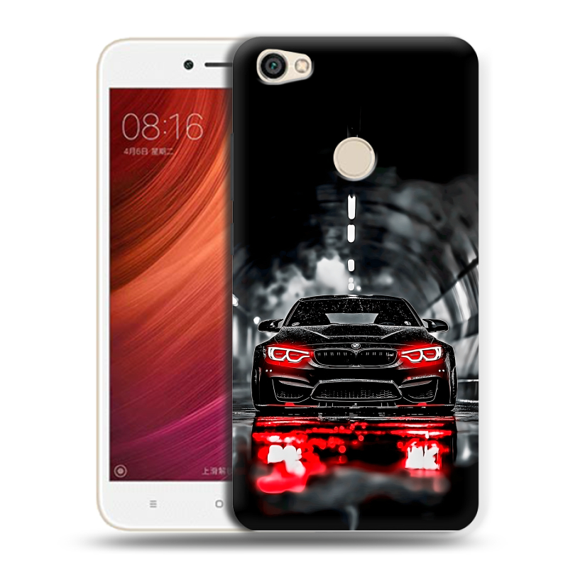 Пластиковый чехол на Xiaomi RedMi Note 5A Pro с принтом BMW БМВ Пластиковый чехол на Xiaomi RedMi Note 5A Pro с принтом BMW БМВ