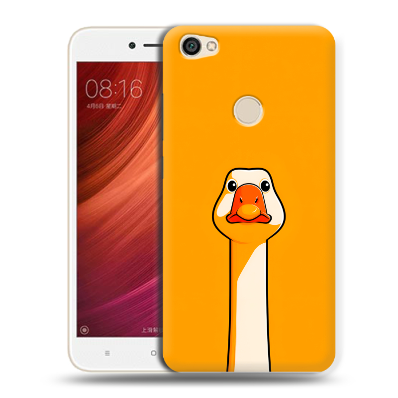 Силиконовый чехол на Xiaomi RedMi Note 5A Pro с принтом Смешная утка Силиконовый чехол на Xiaomi RedMi Note 5A Pro с принтом Смешная утка