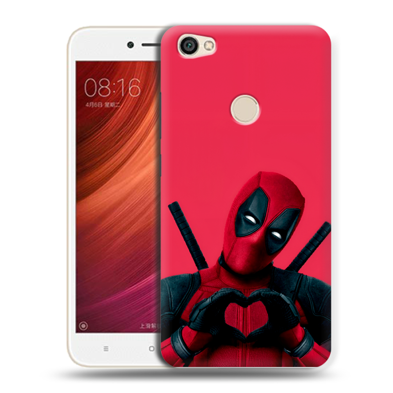 Силиконовый чехол на Xiaomi RedMi Note 5A Pro с принтом Дедпул Deadpool Силиконовый чехол на Xiaomi RedMi Note 5A Pro с принтом Дедпул Deadpool