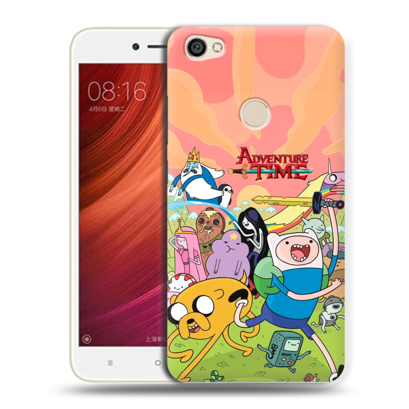 Пластиковый чехол на Xiaomi RedMi Note 5A Pro с принтом Adventure time Время приключений Пластиковый чехол на Xiaomi RedMi Note 5A Pro с принтом Adventure time Время приключений