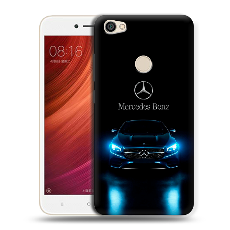 Силиконовый чехол на Xiaomi RedMi Note 5A Pro с принтом Mercedes Мерседес Силиконовый чехол на Xiaomi RedMi Note 5A Pro с принтом Mercedes Мерседес