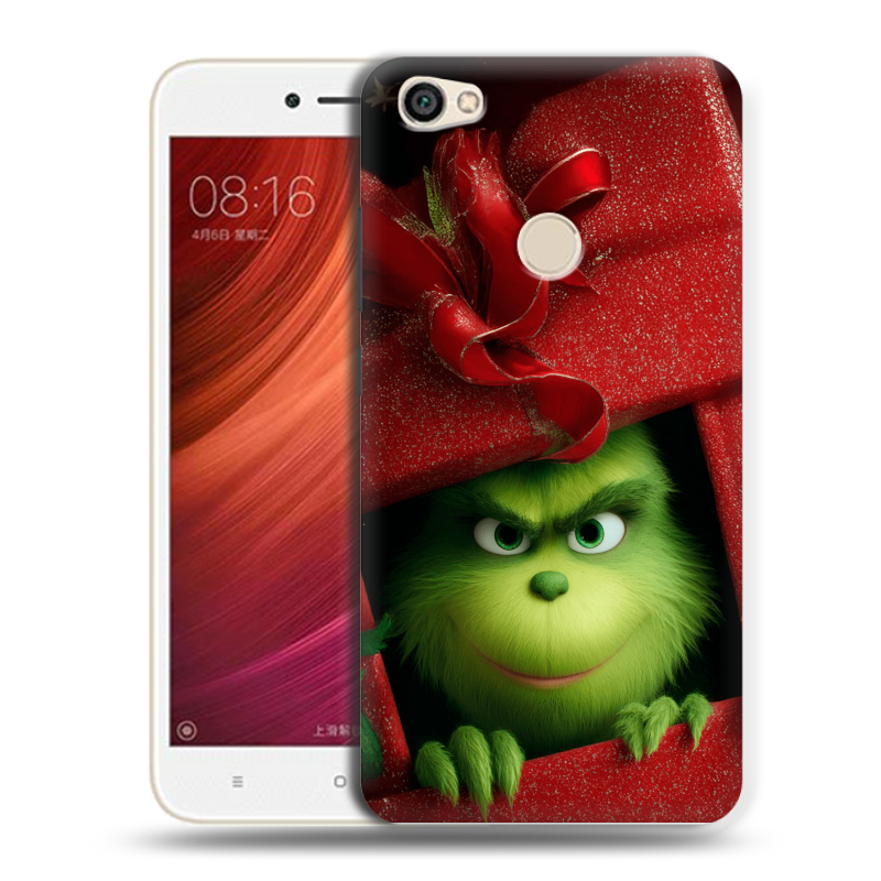 Силиконовый чехол на Xiaomi RedMi Note 5A Pro с принтом Новый год Силиконовый чехол на Xiaomi RedMi Note 5A Pro с принтом Новый год