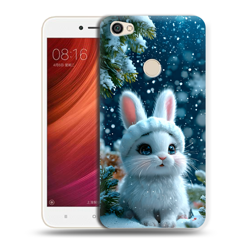 Пластиковый чехол на Xiaomi RedMi Note 5A Pro с принтом Новый год Пластиковый чехол на Xiaomi RedMi Note 5A Pro с принтом Новый год