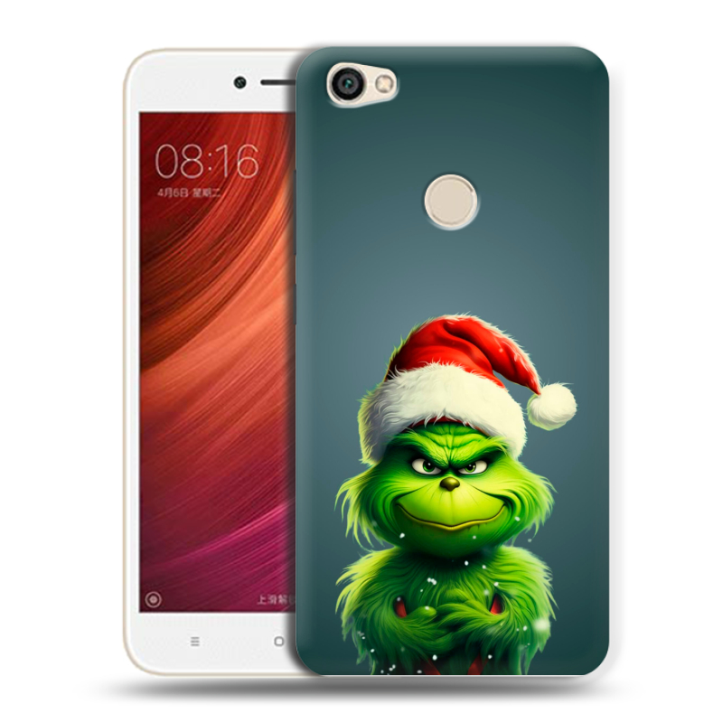 Силиконовый чехол на Xiaomi RedMi Note 5A Pro с принтом Новый год Силиконовый чехол на Xiaomi RedMi Note 5A Pro с принтом Новый год