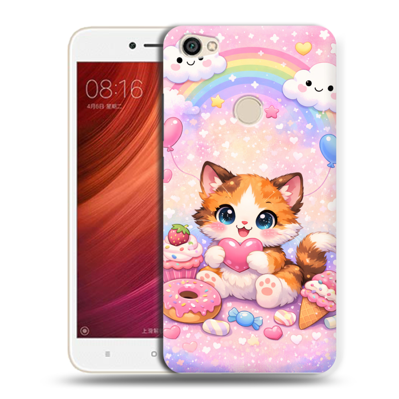 Пластиковый чехол на Xiaomi RedMi Note 5A Pro с принтом для девочек Пластиковый чехол на Xiaomi RedMi Note 5A Pro с принтом для девочек