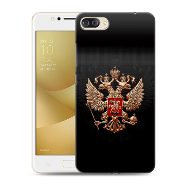 Пластиковый чехол на ASUS ZenFone 4 Max ZC520KL с принтом Герб России