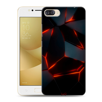 Пластиковый чехол на ASUS ZenFone 4 Max ZC520KL с принтом Яркие абстракции