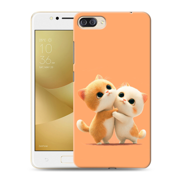 Пластиковый чехол на ASUS ZenFone 4 Max ZC520KL с принтом Милые котики