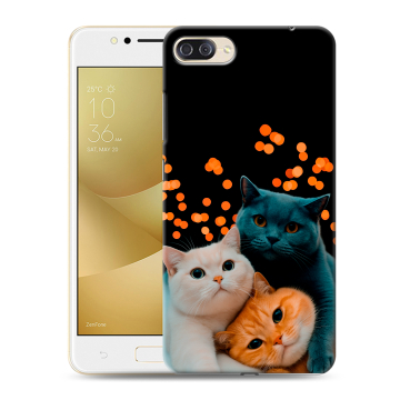 Пластиковый чехол на ASUS ZenFone 4 Max ZC520KL с принтом Кошки