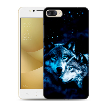 Пластиковый чехол на ASUS ZenFone 4 Max ZC520KL с принтом Волки Пластиковый чехол на ASUS ZenFone 4 Max ZC520KL с принтом Волки