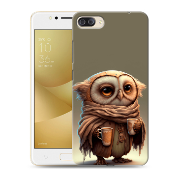 Пластиковый чехол на ASUS ZenFone 4 Max ZC520KL с принтом Сова
