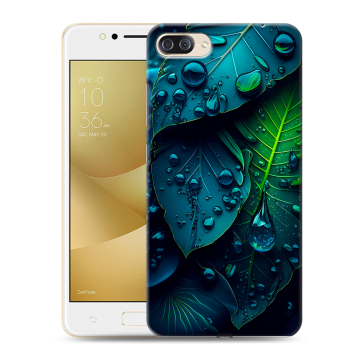 Пластиковый чехол на ASUS ZenFone 4 Max ZC520KL с принтом Листья