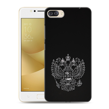 Пластиковый чехол на ASUS ZenFone 4 Max ZC520KL с принтом Герб России