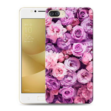 Пластиковый чехол на ASUS ZenFone 4 Max ZC520KL с принтом лавандовые розы
