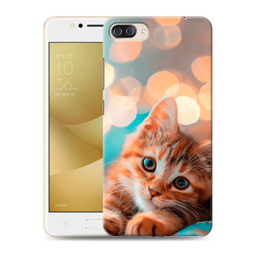 Пластиковый чехол на ASUS ZenFone 4 Max ZC520KL с принтом котик