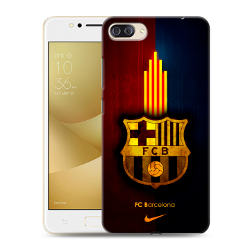 Пластиковый чехол на ASUS ZenFone 4 Max ZC520KL с принтом Барселона Barcelona