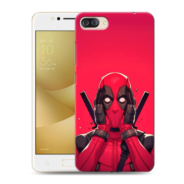 Пластиковый чехол на ASUS ZenFone 4 Max ZC520KL с принтом Дедпул Deadpool