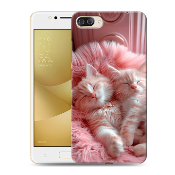 Пластиковый чехол на ASUS ZenFone 4 Max ZC520KL с принтом котята котики Пластиковый чехол на ASUS ZenFone 4 Max ZC520KL с принтом котята котики